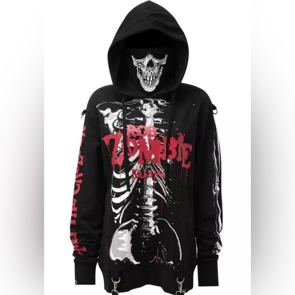 Killstar + Rob Zombie collaborated hoodie. Limited edition. - Picture 6 of 6